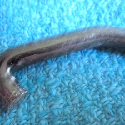 Black Bongo Lug Tension Rod J-Hook with Nut & Cap - USED image 2