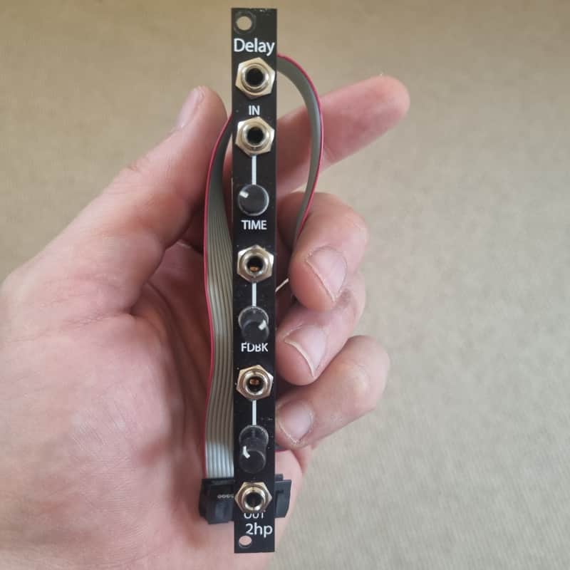 2hp Delay 2010s - Black image 1