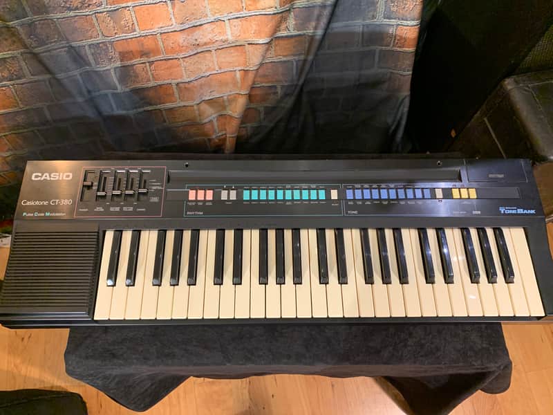 Vintage Casio Casiotone CT-380 - Pulse Code Modulation - 210 Sound Tone Bank image 1