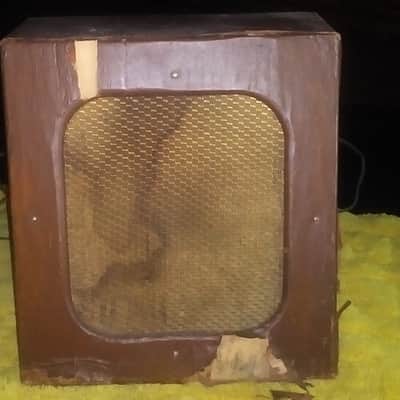 Vintage Tweed Ext Cabinet 50's 60s w Utah Speaker USA Project amp 50s image 1