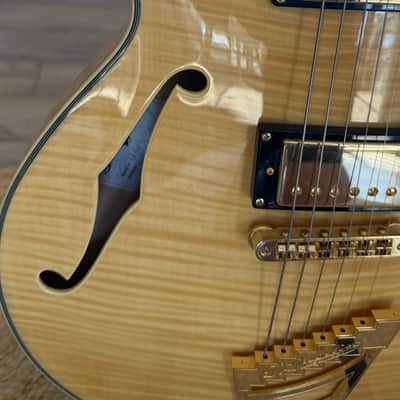 D'Angelico Excel EX-SS Semi-Hollow with Stairstep Tailpiece 2010s - Natural image 13