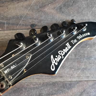 ヴィンテージ　AriaProⅡ WR503 THE Warrior Aria Pro II The Warrior WR503 Superstrat Floyd Rose Electric
