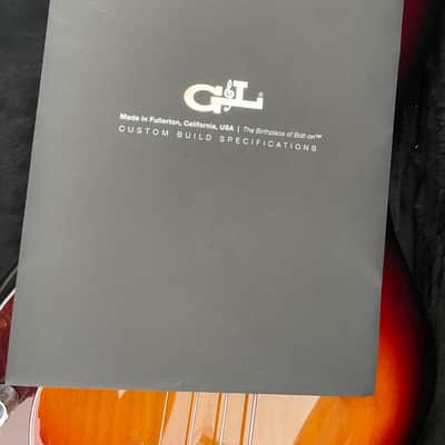 G&L Sb-1 2020 3 tone sunburst image 8