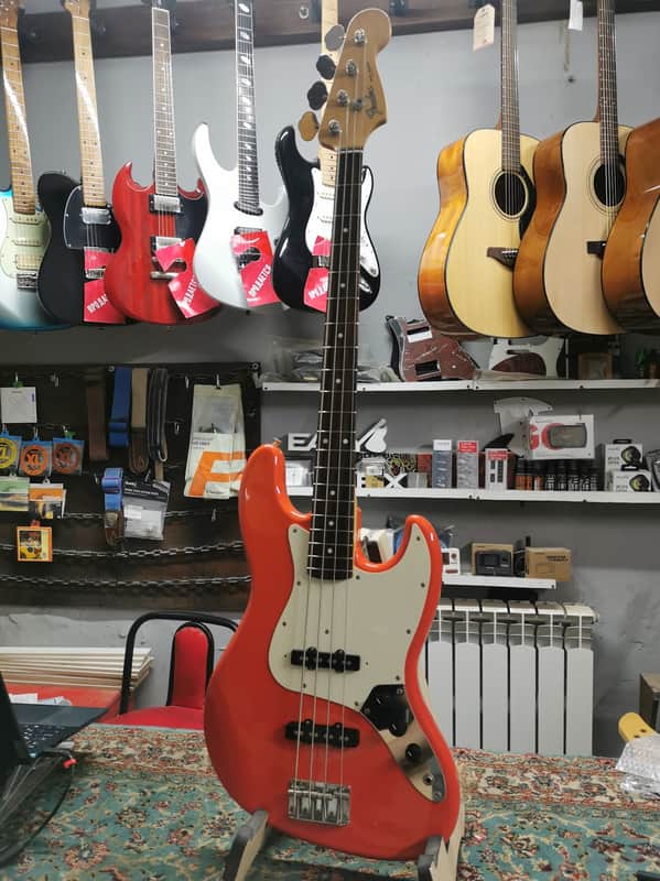 Fender Jazz Bass JB-40 1994 - Fiesta red image 1