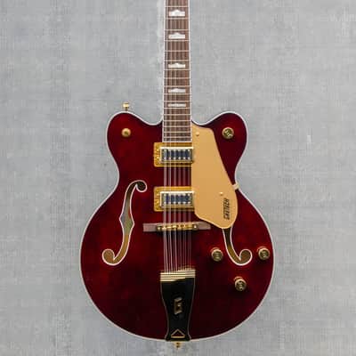 Gretsch G5422G-12 Electromatic Classic Hollow Body Double-Cut 12-String Walnut Stain Gold Hardware image 3
