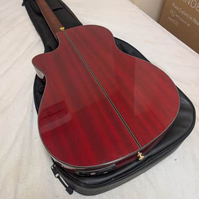 Ibanez GA35TCE Thinline Cutaway Nylon-String Classical Acoustic-Electric Guitar + Ibanez Gig Bag image 10