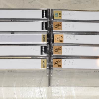 MAXELL XL II (X10) High Bias Type II Audio Cassette Tapes image 2