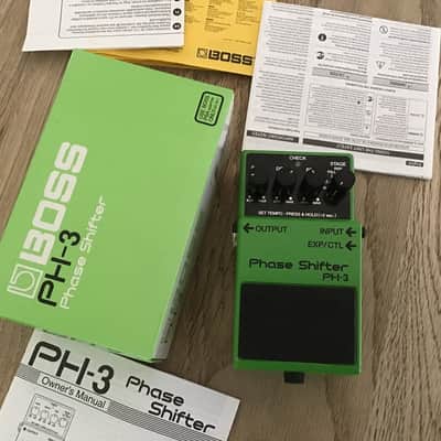 Boss PH-3 Phase Shifter (Dark Gray Label) 2000 - Present - Green image 12