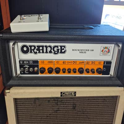 Orange Rockerverb 100 MK III 2-Channel 100-Watt Guitar Amp Head 2014 - Present - Black image 1