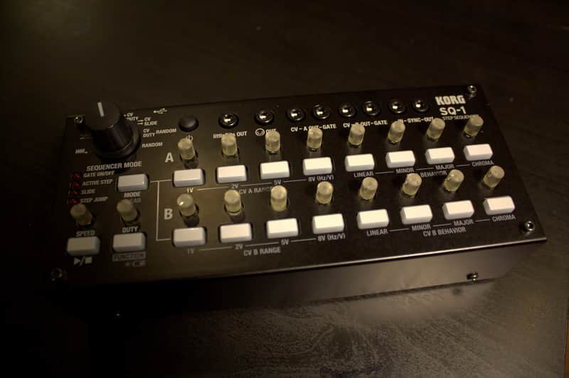 Korg SQ-1 CV Step Sequencer/Sync Box 2015 - Present - Black image 1