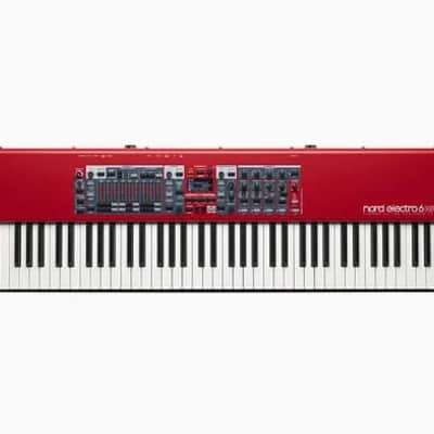 Nord Electro 6 HP73 Hammer Action 73-Key Digital Piano 2018 - 2022 - Red image 1