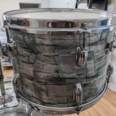 Slingerland "New Rock" Outfit Drum Set 1970s - Light Blue Pearl image 14