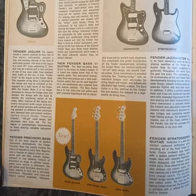 Fender 1963/64 catalog Catalog 1963/64 image 3