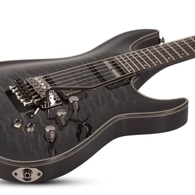 Schecter Hellraiser Hybrid C-1 FR S Trans Black Burst image 4