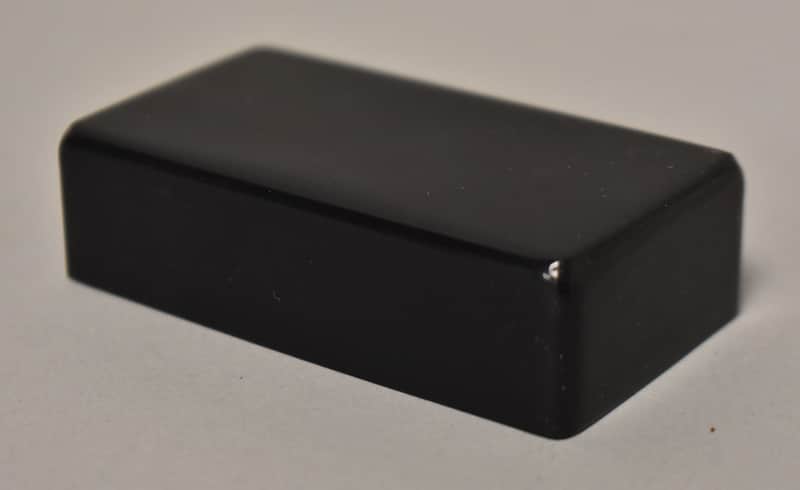 1980s Schecter USA Humbucker Cover Black NOS image 1