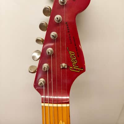 Greco SE 380 1978 - Candy Apple Red image 6