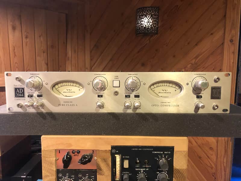 Avalon AD2044 Dual Mono / Stereo Optical Compressor 2010s - Silver image 1