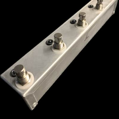 Loop-Master 5 Loop Skinny True Bypass Looper Pedal Strip – Compact Pedalboard Controller, USA Made, In Stock image 1
