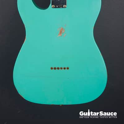Fender  Custom Shop 64 Telecaster Relic Seafoam Green  2024 (Cod. 1502NG) image 12