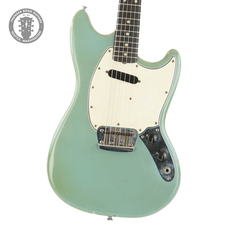 1965 Fender Musicmaster II Daphne Blue image 1