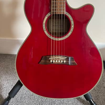 Takamine EG560c Mid-2000s - Red image 2
