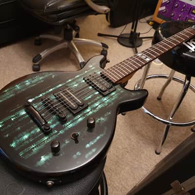 Jackson USA Scott Ian Anthrax S.O.D. M.O.D. Guitar Tech JJ Mike Learn Custom Shop Matrix Holographic image 11