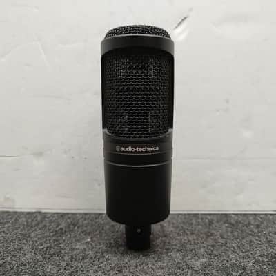 Audio-Technica AT2020 Large Diaphragm Cardioid Condenser Microphone 2010s - Black image 1