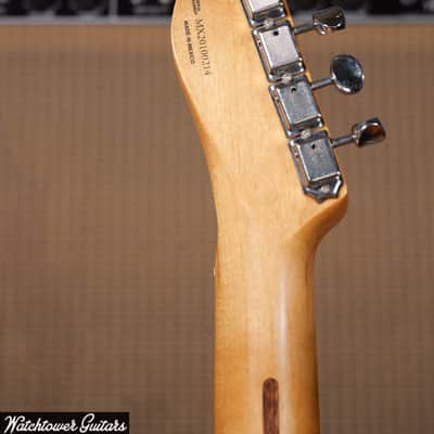 2020 Fender MIM Brad Paisley Esquire Road Worn Black Sparkle image 5