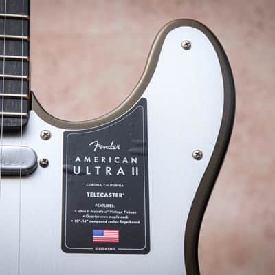 FENDER USA American Ultra II Telecaster "Texas Tea + Ebony" (2024) image 8