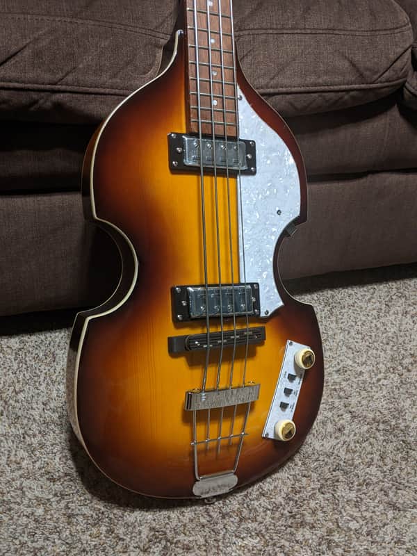 Hofner B-Bass Hi-Series - Sunburst image 1