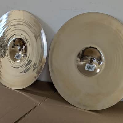 Zildjian 14" A Custom Hi-Hat Cymbals (Pair) 1991 - Present - Brilliant image 16