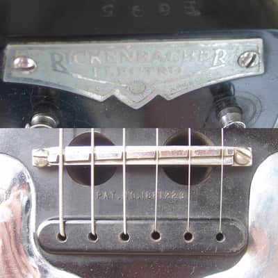 Rickenbacker ELECTRO SPANISH MODEL B 1935 Black image 4