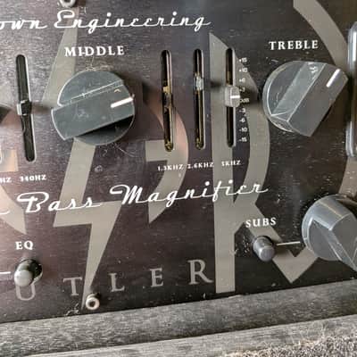 Ashdown Engineering Geezer Butler Signature Head of Doom 600W Bass Head w/Tweed Rack Case (Used) image 4