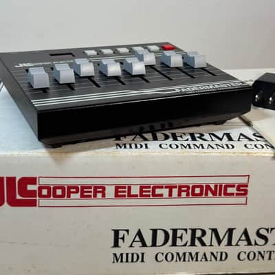 JL Cooper Fadermaster MIDI Fader Controller w/ Box + Manual - Excellent - Vintage! image 10