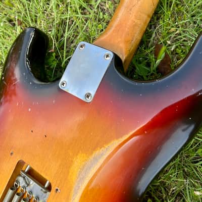 Vintage 1961 Slab Board Fender Stratocaster image 20
