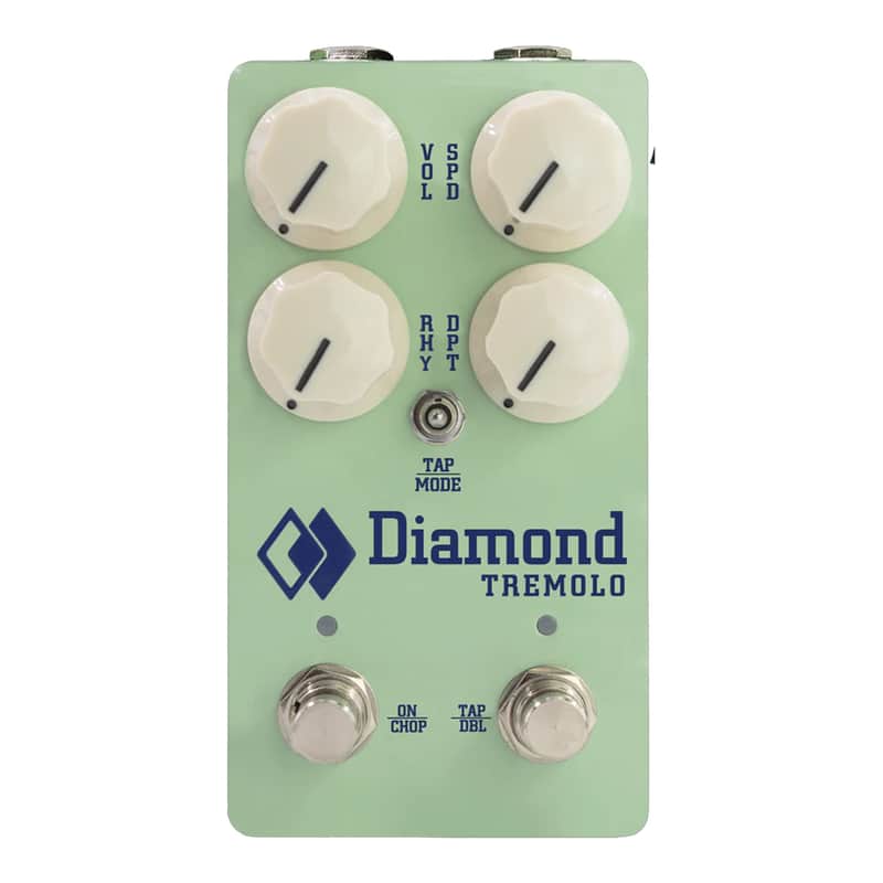 Diamond Tremolo Optical Tremolo & Chopper Pedal - Surf Green image 1