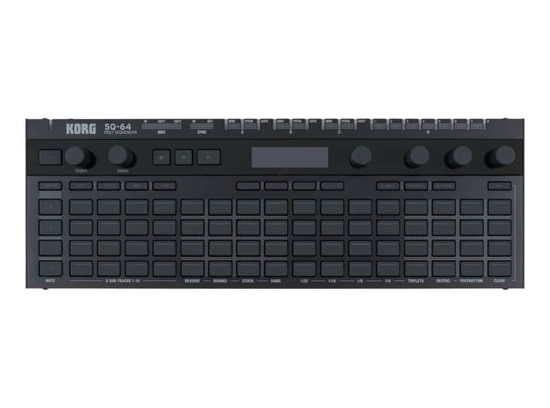 Korg SQ-64 Polyphonic MIDI + CV Sequencer [USED]