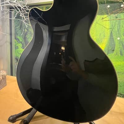 D'Angelico Excel EX-175 Hollow Body Single Cutaway with Bigsby Vibrato 2010s - Black image 7