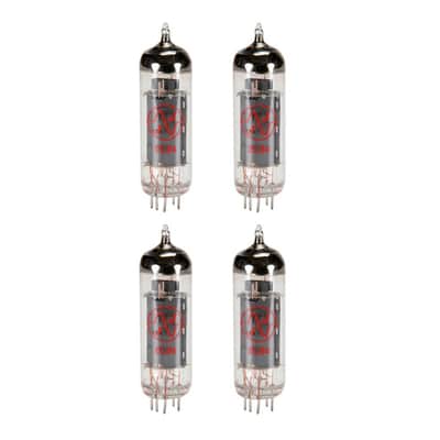 JJ Electronic EL84 Power Tube Apex Matched Quad | Reverb
