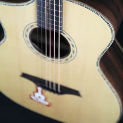 Bromo BAR 5 CE ALL-SOLID TOP CUTAWAY - Natural - LEFT-HANDED image 7