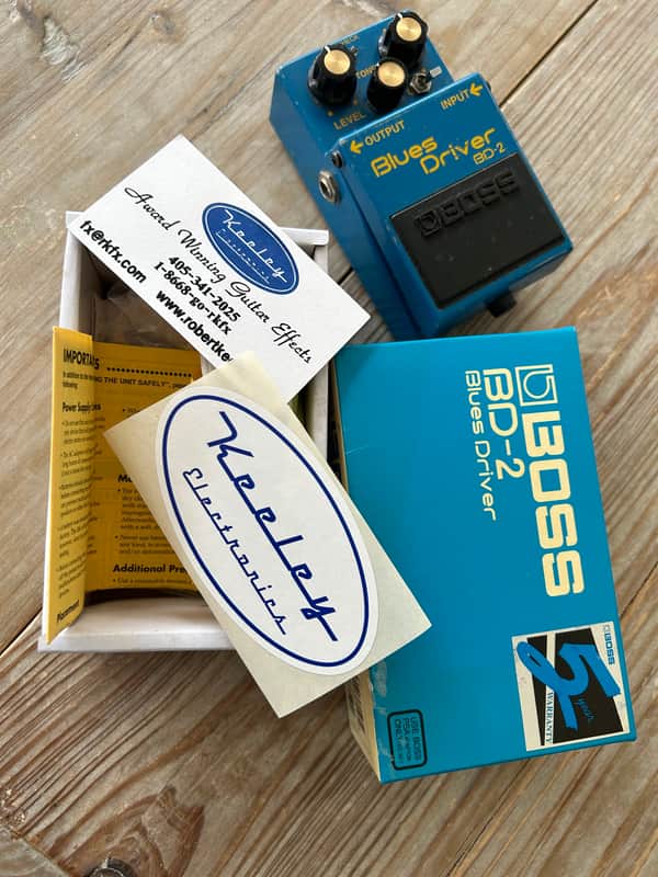 Boss BD-2 Blues Driver Overdrive w/ Keeley Mod | Reverb UK