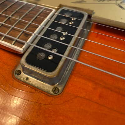 Gretsch 6120 Chet Atkins Hollow Body 1956 - Orange image 21