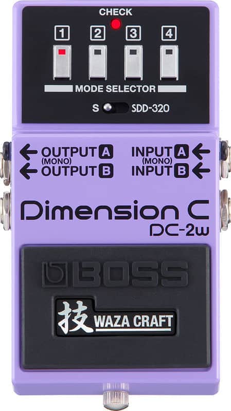 Boss DC-2W Dimension C Chorus Waza Craft 2018 - Present - Purple image 1
