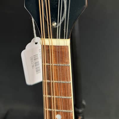 Kentucky KM-252 Artist Deluxe A-Style Mandolin Transparent Amber w/ Gig Bag image 9