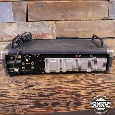 Univox U200L Mobile Ohm 200 watt Guitar Head 70s - Black image 9