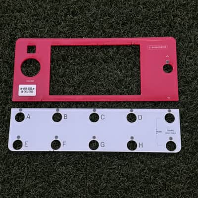 Neural DSP QUAD CORTEX Premium Acrylic Protective Cover Fiesta Red Gray image 2