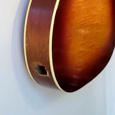 Original 50's-60's Silvertone Thin Twin Jimmy Reed Husk Kay K161 image 12
