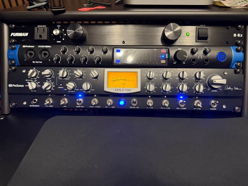 PreSonus ADL 700 Tube Channel Strip 2010s - Black image 1