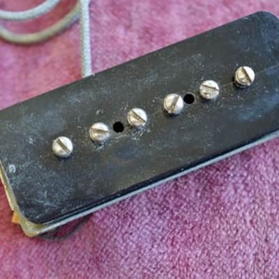 Vintage 1956 Gibson P-90 P90 Pickup 8.01k Soapbar Les Paul Goldtop Custom image 4