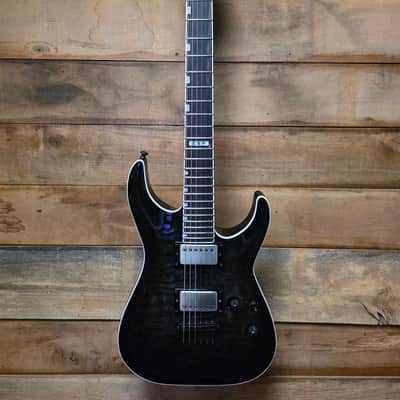 ESP E-II HORIZON NT-II (Pre-Owned) - See-Thru Black Sunburst w/ Hard Case image 7